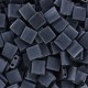 Miyuki tila 5x5mm beads - Matted gunmetal TL-2001